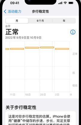 霍州iPhone手机维修如何在iPhone开启'步行稳定性通知'