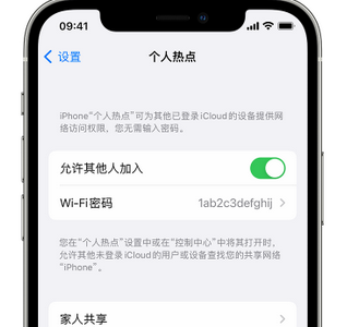 霍州apple服务站点分享iPhone上个人热点丢失了怎么办